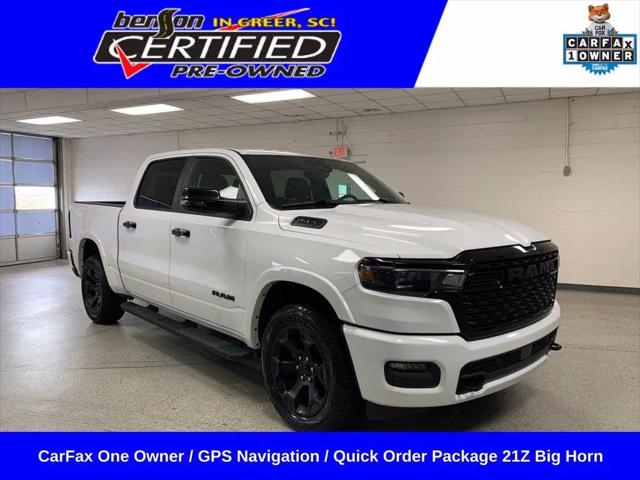 2025 Ram 1500 Big Horn Crew Cab 4x4 57 Box for sale in Greer, SC