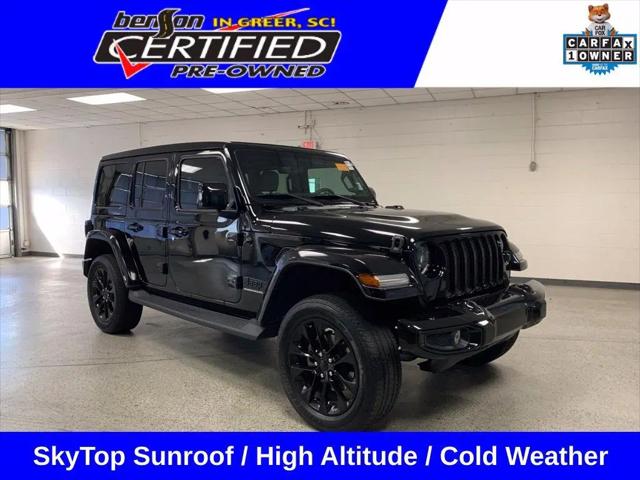 2023 Jeep Wrangler 4-Door High Altitude 4x4 for sale in Greer, SC