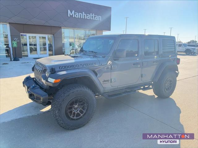 2023 Jeep Wrangler 4-Door High Tide 4x4 for sale in Manhattan, KS