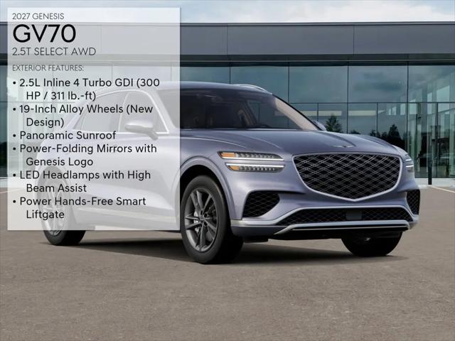 2027 Genesis GV70 2.5T Select AWD