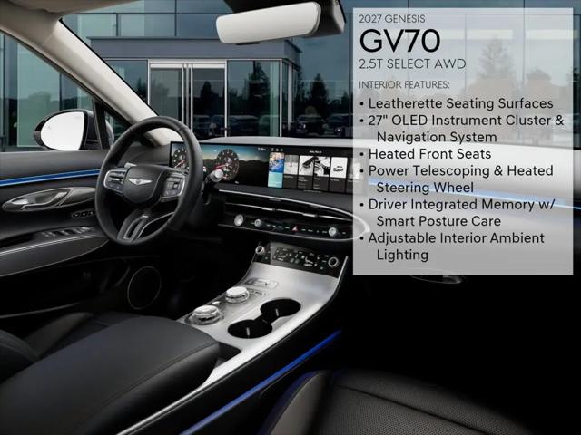 2027 Genesis GV70 2.5T Select AWD