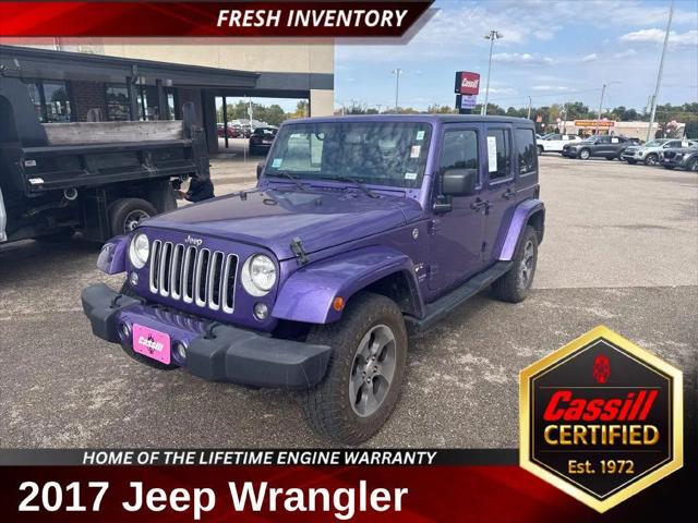 2017 Jeep Wrangler Unlimited Sahara for sale in Cedar Rapids, IA
