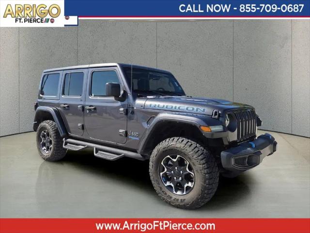 2022 Jeep Wrangler 4xe Unlimited Rubicon 4x4 for sale in Fort Pierce, FL