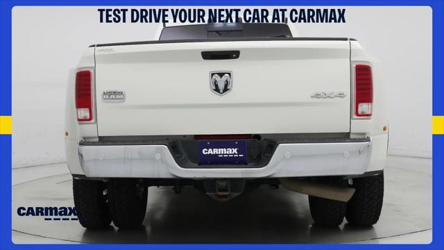2018 Ram 3500 Laramie Longhorn Crew Cab 4x4 8 Box