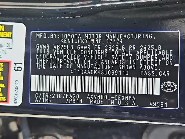 2025 Toyota Camry LE