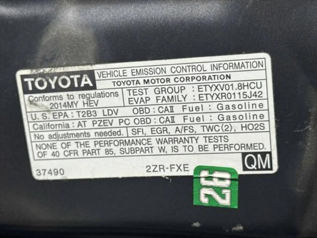 2014 Toyota Prius Plug-In Plug-in Hybrid