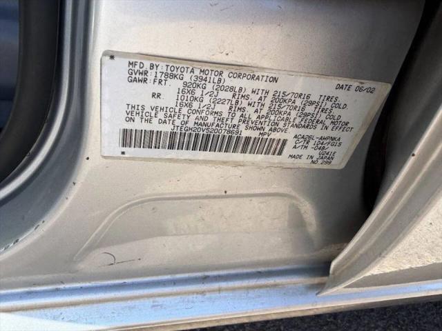 2002 Toyota RAV4 Base
