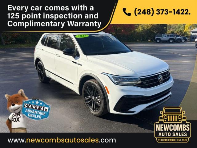 2022 Volkswagen Tiguan 2.0T SE R-Line Black for sale in Auburn Hills, MI