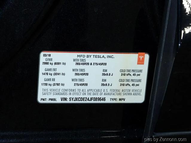 2018 Tesla Model X 75D
