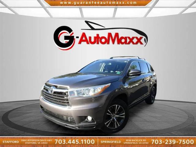 2016 Toyota Highlander XLE V6 for sale in Stafford, VA