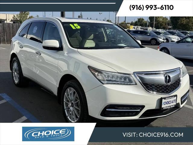 2015 Acura MDX Technology Package for sale in Sacramento, CA