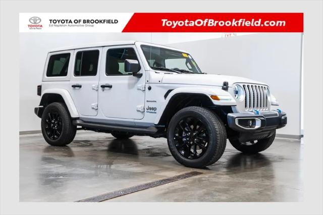 2022 Jeep Wrangler 4xe Unlimited Sahara 4x4 for sale in Brookfield, WI