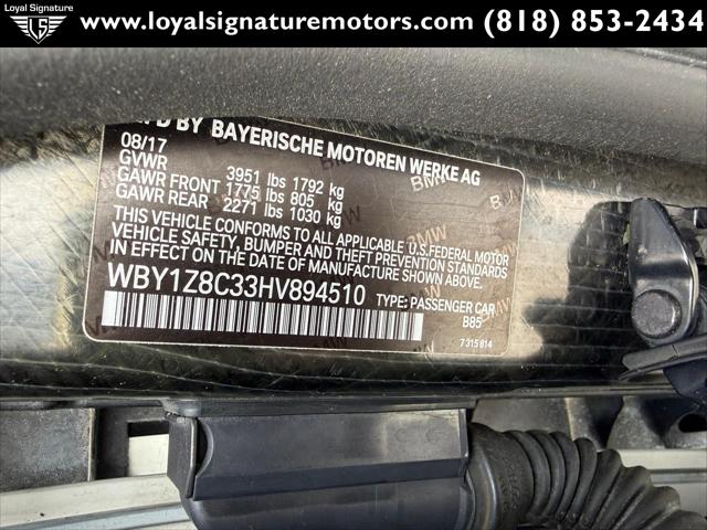 2017 BMW i3 94 Ah w/Range Extender