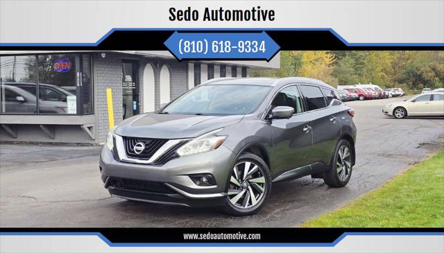 2016 Nissan Murano Platinum for sale in Davison, MI