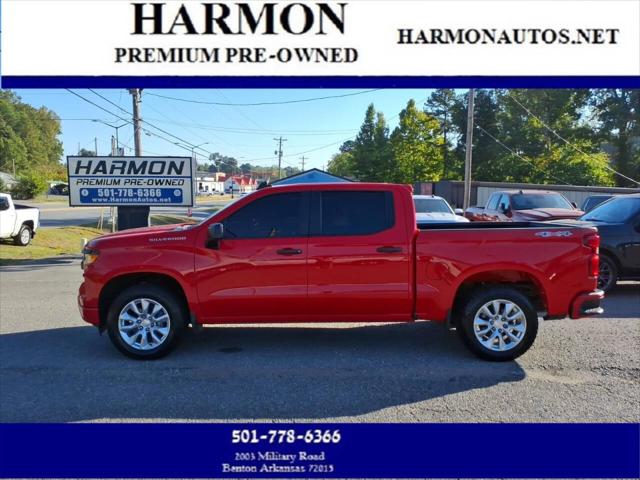 2022 Chevrolet Silverado 1500 4WD Crew Cab Short Bed Custom for sale in Benton, AR