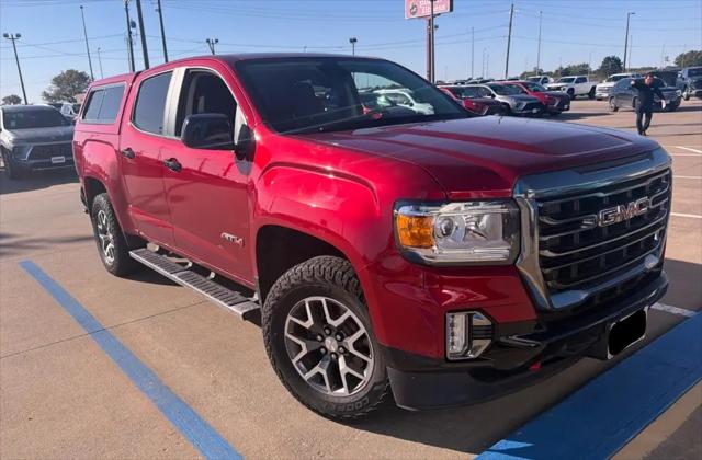 2021 GMC Canyon 4WD Crew Cab Short Box AT4 - Leather for sale in Galesburg, IL