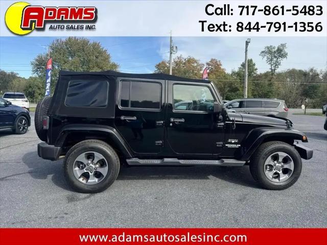 2017 Jeep Wrangler Unlimited Sahara 4x4 for sale in Lebanon, PA