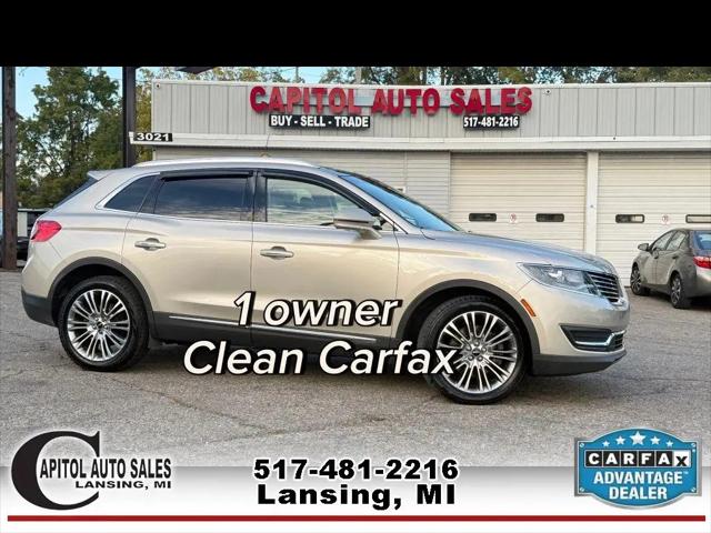 2017 Lincoln MKX Reserve for sale in Lansing, MI