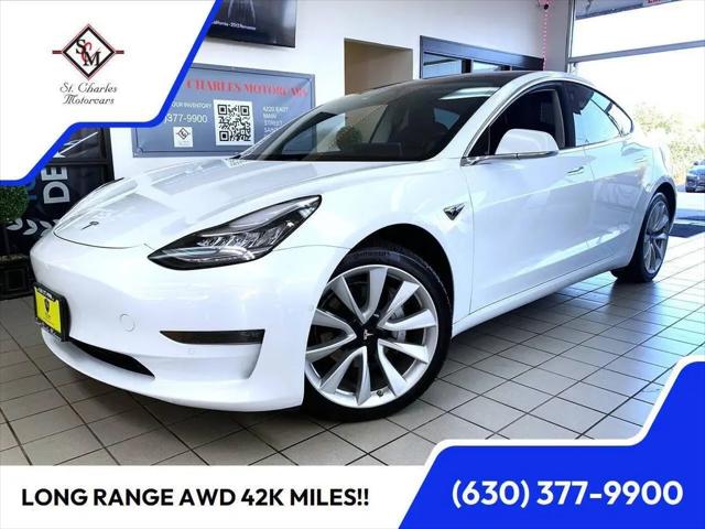 2018 Tesla Model 3 Long Range for sale in St Charles, IL