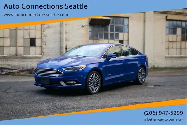 2017 Ford Fusion Hybrid Platinum for sale in Seattle, WA