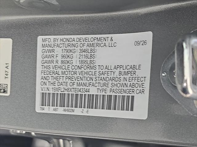 2026 Honda Civic Sport