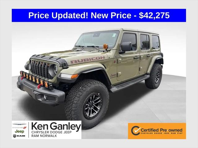2025 Jeep Wrangler 4-Door Rubicon 4x4 for sale in Norwalk, OH