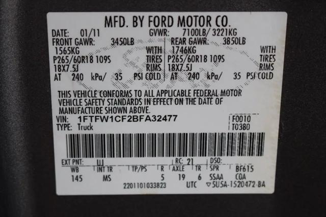 2011 Ford F-150 XLT