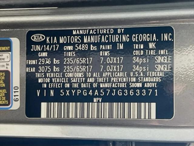 2018 Kia Sorento 3.3L LX