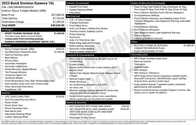 2023 Buick Envision Essence FWD