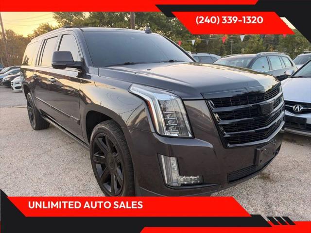 2016 Cadillac Escalade ESV Premium Collection for sale in Upper Marlboro, MD