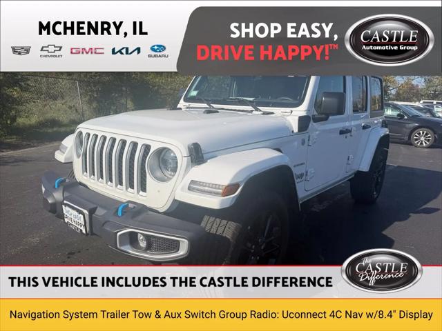 2023 Jeep Wrangler 4xe Sahara 4x4 for sale in McHenry, IL