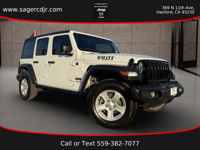 2021 Jeep Wrangler Willys 4x4 for sale in Hanford, CA