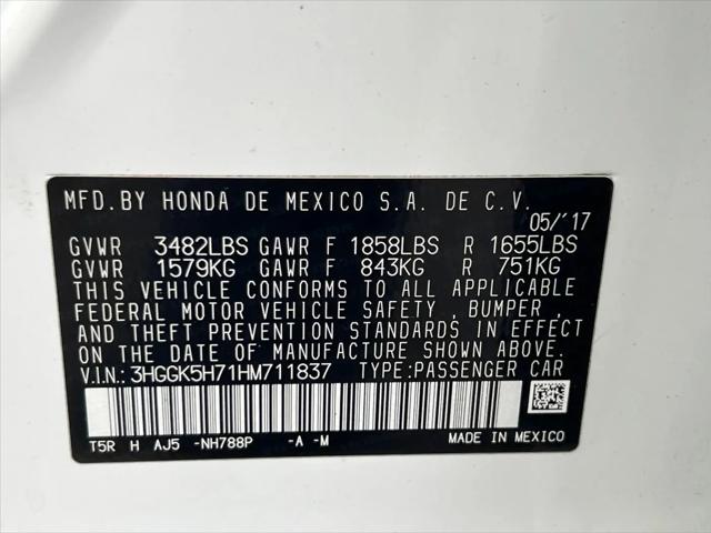 2017 Honda Fit EX