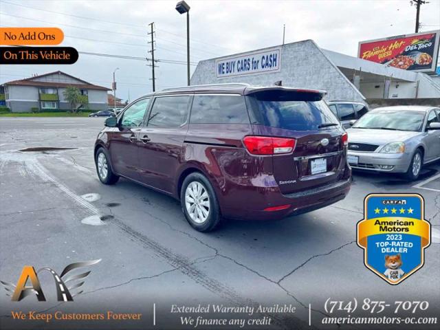 2018 Kia Sedona EX for sale in Stanton, CA