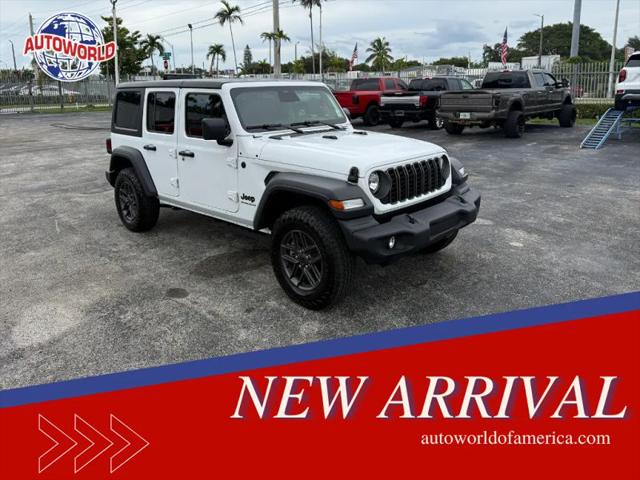 2026 Jeep Wrangler 4-Door Sport S 4x4 for sale in Miami, FL