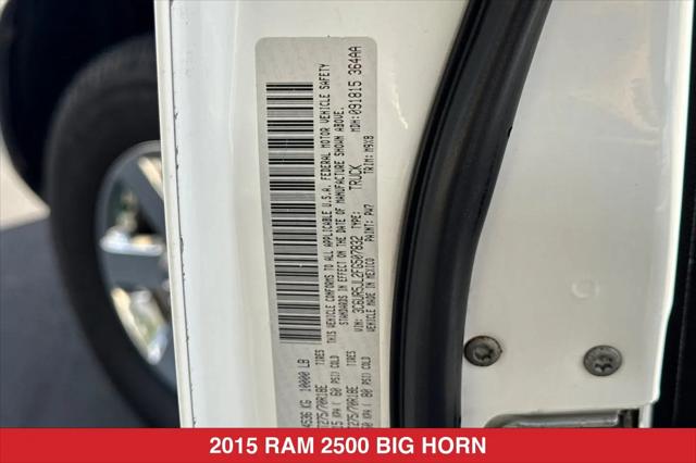 2015 Ram 2500 Big Horn