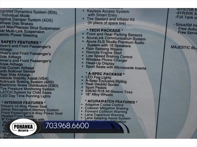 2025 Acura Integra A-SPEC Technology