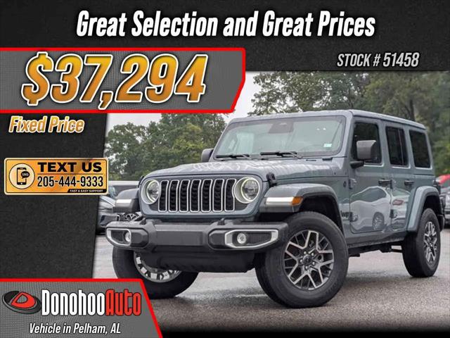 2026 Jeep Wrangler 4-Door Sahara 4x4 for sale in Pelham, AL