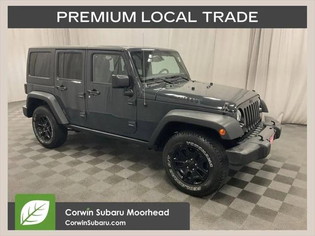 2018 Jeep Wrangler JK Unlimited Willy Wheeler W 4x4 for sale in Moorhead, MN