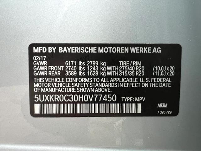 2017 BMW X5 xDrive35i