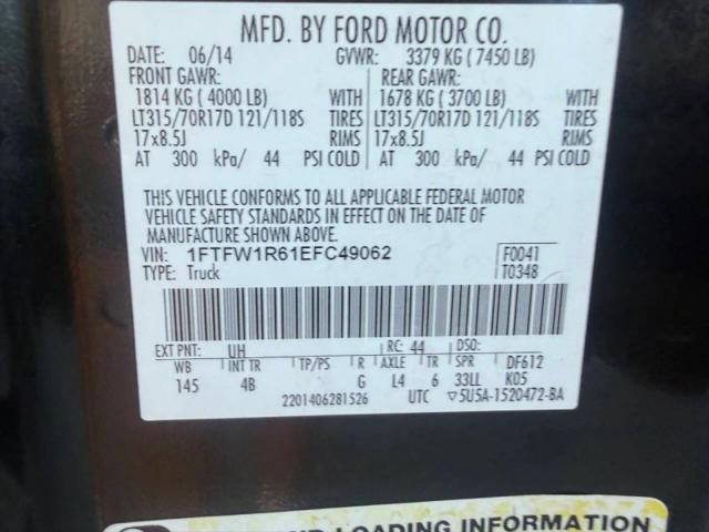 2014 Ford F-150 SVT Raptor