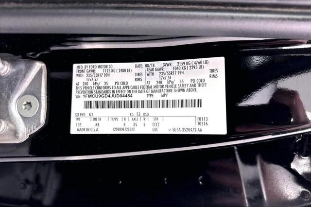 2018 Ford Escape SE
