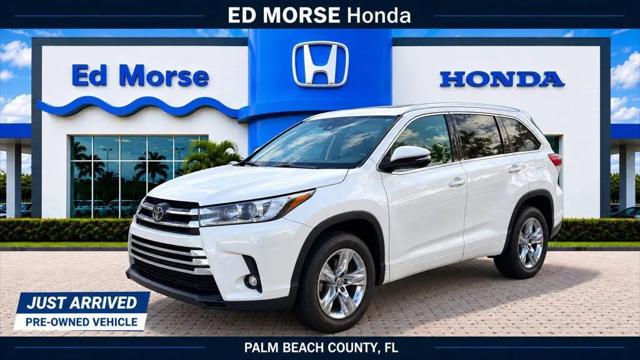 2019 Toyota Highlander Limited for sale in Riviera Beach, FL