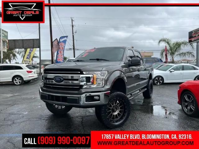2018 Ford F-150 XLT for sale in BLOOMINGTON, CA