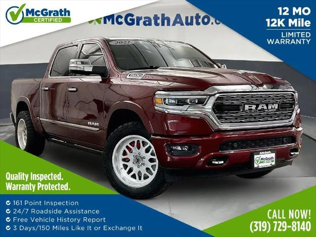 2021 Ram 1500 Limited Crew Cab 4x4 57 Box for sale in Iowa City, IA