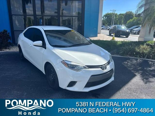 2016 Toyota Corolla LE for sale in Pompano Beach, FL