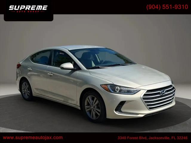 2017 Hyundai Elantra SE for sale in Jacksonville, FL