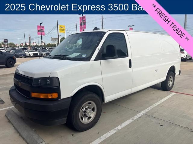 2025 Chevrolet Express Cargo Van RWD 3500 Extended Wheelbase WT for sale in Houston, TX