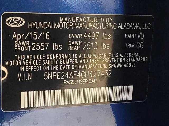 2016 Hyundai Sonata SE