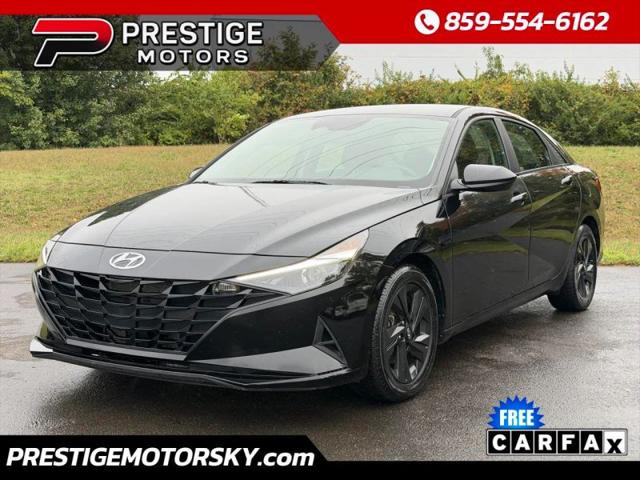 2021 Hyundai Elantra Hybrid Blue for sale in Lexington, KY